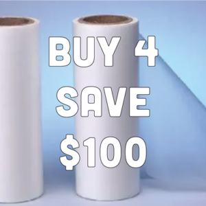 13" wide VOLUME PRICING > 2 rolls Film 33cm Film 13" x 330' roll